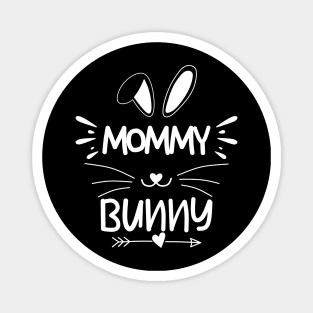 Mommy Bunny, Mama Bunny, Bunny Mom,Easter Mommy Bunny, Black Magnet